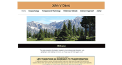 Desktop Screenshot of johnvdavis.com