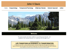 Tablet Screenshot of johnvdavis.com